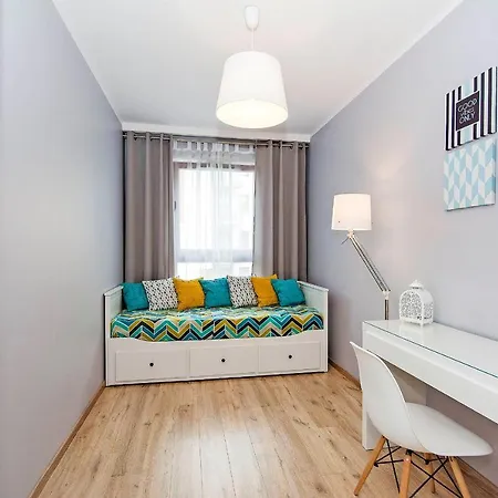 Stylish Oldtown Riverview Balcony Apartman Gdańsk